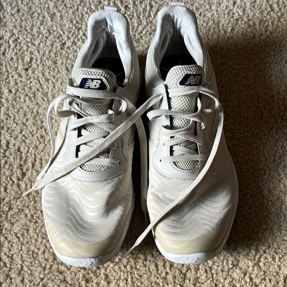 New Balance Cream Athletic Shoes